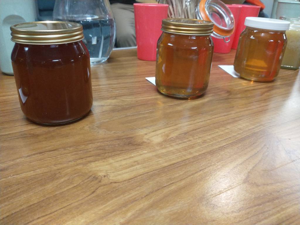 jars of runny honey
